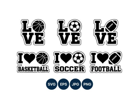 A Bold Sports Graphics Asset for Crafters & Small Businesses