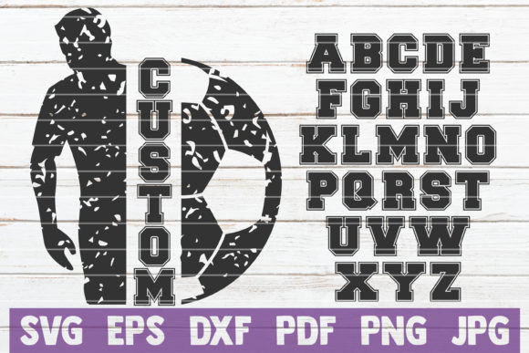 A Soccer Frame Cut File for Crafted Graphics and Client Projects