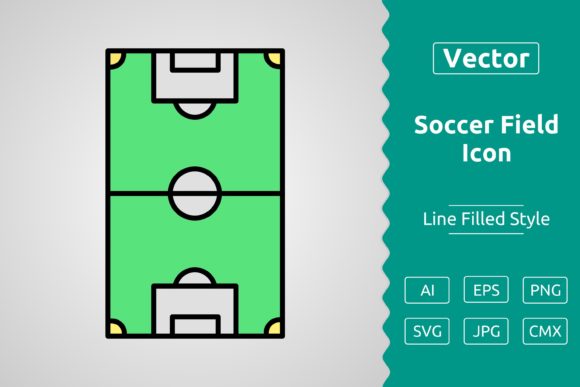 Evaluating a Vector Soccer Field Icon for a Sports Branding Project
