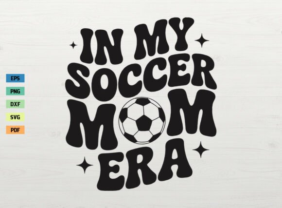 Retro Soccer Mom Era Graphics for Crafts & Content