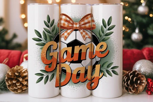 Soccer Game Day 20oz Tumbler Wrap Graphics & Tumbler Wraps