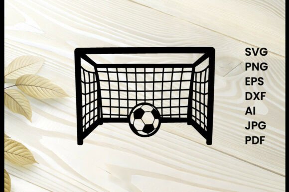 Soccer Goal Illustration Silhouette: Graphics & Crafts Review