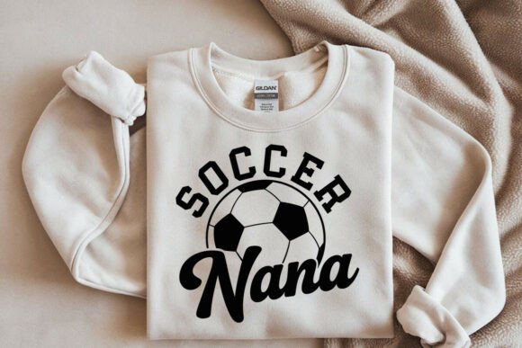 Soccer Nana SVG: Grandma Graphics for Crafts & Blogs