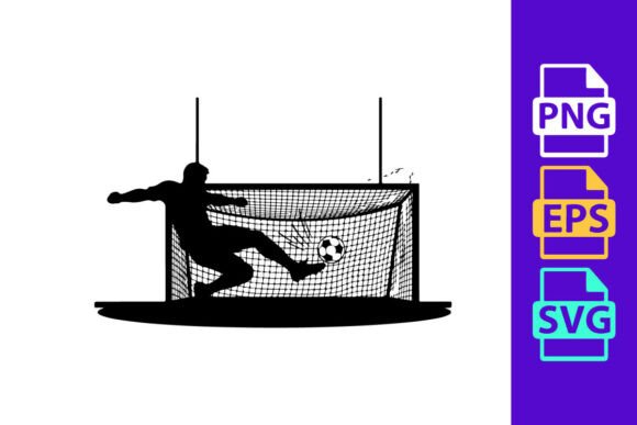Soccer Player Clipart for Crafting & Illustrations
